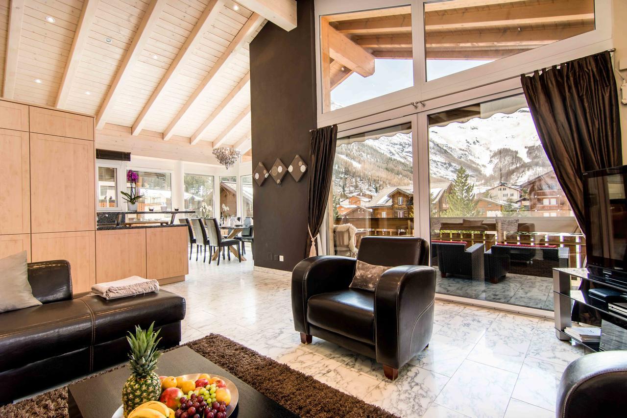 Chalet Sunshine Saas Fee 외부 사진